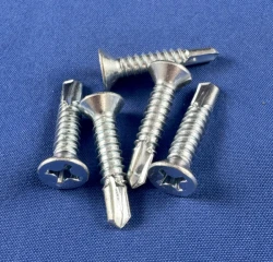 Flat Head Self-Drilling Tek Screws Phillips ZP