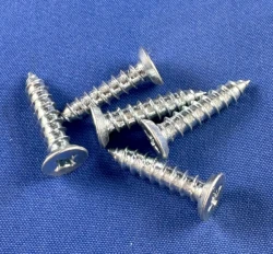 Flat Head Undercut Sheet Metal Tapping Screws Phillips ZP