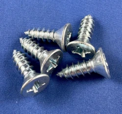 Flat Head Sheet Metal Tapping Screws Phillips ZP