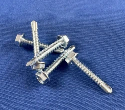 Hex Washer Head Unslotted Self Drilling Tek Screws ZP