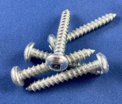 Pan Head Sheet Metal Tapping Screws Square Drive ZP