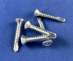 Oval Head Self-Drilling Screws Zinc Plated Phillips2